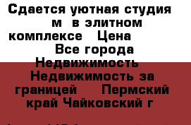 Сдается уютная студия 33 м2 в элитном комплексе › Цена ­ 4 500 - Все города Недвижимость » Недвижимость за границей   . Пермский край,Чайковский г.